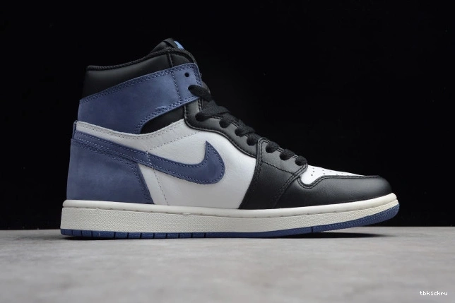 Cheap TBK High Jordan Blue 555088-115 1 Moon Air Retro OG 0811